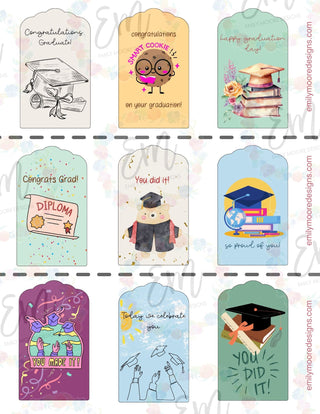 Graduation Gift Tags (FREE DOWNLOAD)
