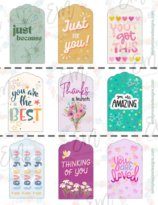 Just Because Gift Tags (FREE DOWNLOAD)