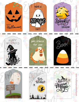 Halloween Gift Tags (FREE DOWNLOAD)