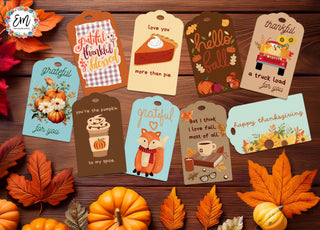 Thankful/Fall Gift Tags (FREE DOWNLOAD)