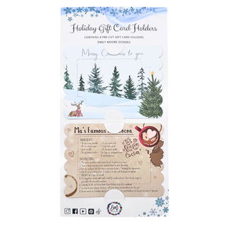 Hot Cocoa Gift Card Holders (4 ct.)