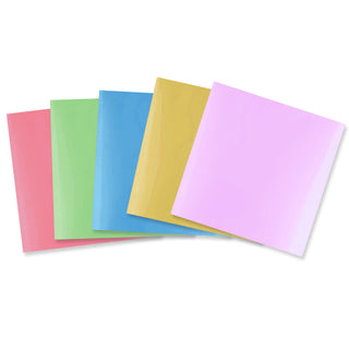 Metallic Transfer Foil Sheets - Pastel