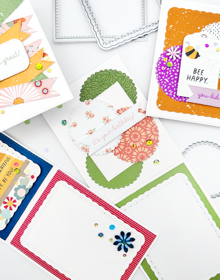 So...you made a beautiful card...front. Now what are you supposed to put on the inside? Emily walks you through 3 super fun & simple card insides that you can use for any occasion, any time!