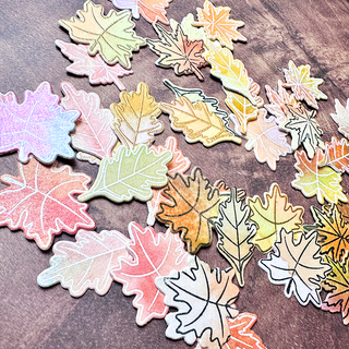 Have you ever wanted to create your own beautiful leaves for your card making or scrapbook layouts? Check out this blog post where Emily walks you through 2 techniques to make a ton of super fun leaves, perfect for when you are in a crafting rut!