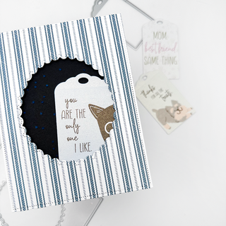 Create a super simple & fun dimensional card sure to impress Mom this Mother's Day! You can also use this template for ANY occasion card!