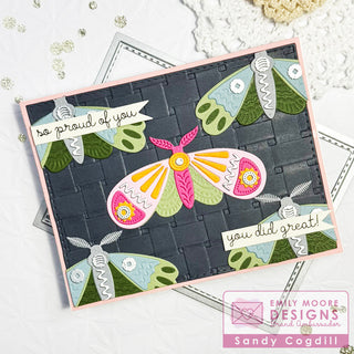 Celebration Moth Card