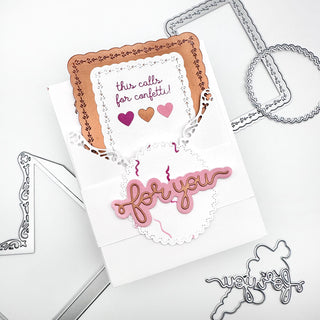 Birthday Confetti Shaker Pop Out Card