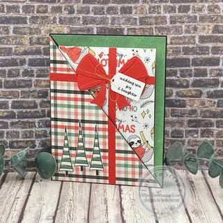 Let's Welcome Leslie to the Emily Moore Designs Team & check out her first blog post for this adorable Diagonal Pocket Card featuring our Gift Card Holder Die - With A Bow!