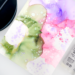 Check out the basics to creating beautiful & unique designs with alcohol inks today!