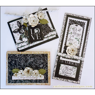 Find a new card making project idea, plus learn about how Emily Moore's Card Sentiment Dies can help you get the most out of your stamps, patterned papers and craft supplies.