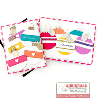 Follow along as Emily Mydlowski&nbsp;walks you through TWO stunning Holiday Rainbow cards! These are sure to brighten your holiday spirit this year!