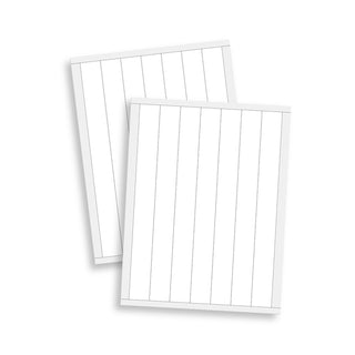 3D Foam Strips - White