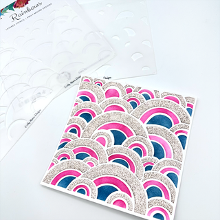 Rainbows Layered Stencil