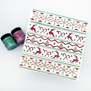 Christmas Sweater Layered Stencil