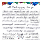 all the happy things Stamp Set (28 pc.)