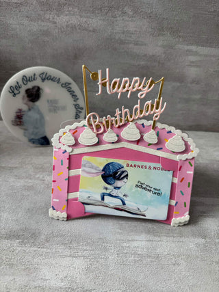 Make A Cake - Gift Card Holder Die