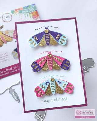 Make a Moth Die Set - Betty