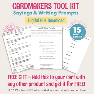 Cardmaker’s Toolkit: Sayings & Prompts