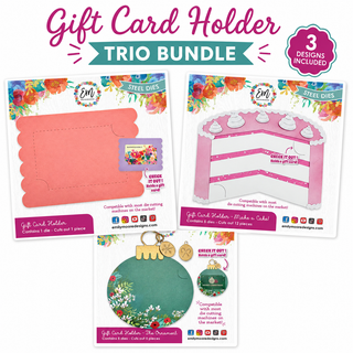 Gift Card Holder Trio Bundle