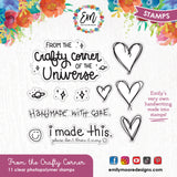 From the Crafty Corner Stamp Set