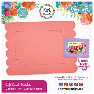 Gift Card Holder Die