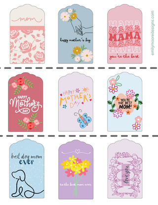 Mother's Day Gift Tags (FREE DOWNLOAD)