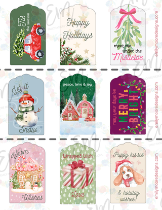 Card Makers Success Summit Free Gift Tags - Holiday (FREE DOWNLOAD)