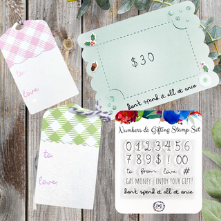 Numbers & Gifting Stamp Set