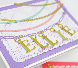 Vowel Charm Dies