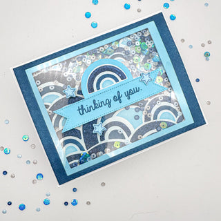 Rainbows Layered Stencil