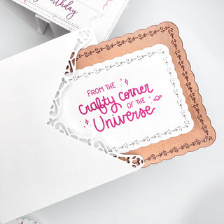 From the Crafty Corner Stamp Set