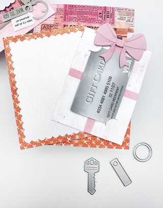 Gift Card Holder Die - With A Bow