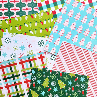 Jolly & Bright Patterned Paper
