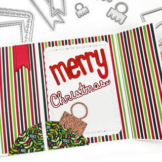 Merry Christmas Word Dies - Short & Sweet