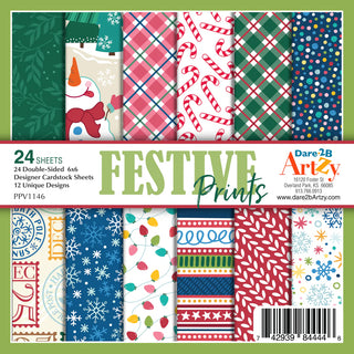 Artzy Festive Prints 6x6