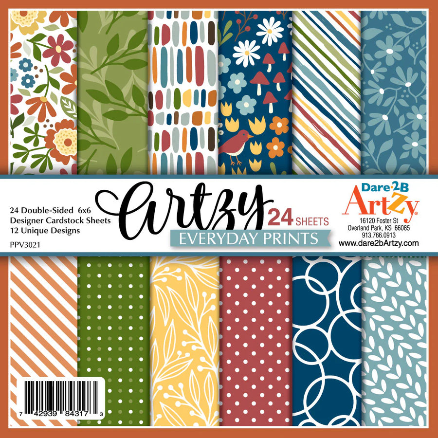 Artzy Everyday Prints 6x6