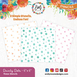 Dainty Dots Stencils