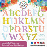 Alphabet Charm Dies