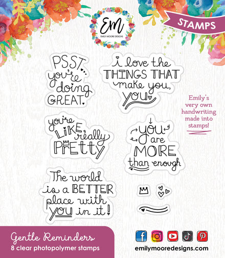Gentle Reminders Stamp Set