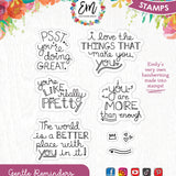 Gentle Reminders Stamp Set
