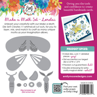 Make a Moth Die Set - Lorelai