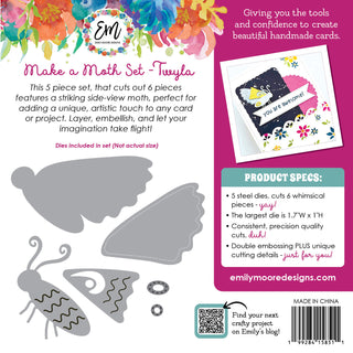 Make a Moth Die Set - Twyla