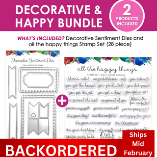 Decorative and Happy Bundle (2 Products)