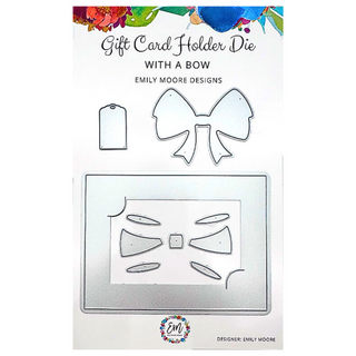 Gift Card Holder Die - With A Bow