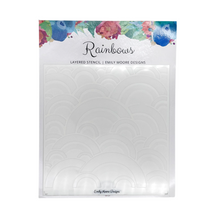 Rainbows Layered Stencil