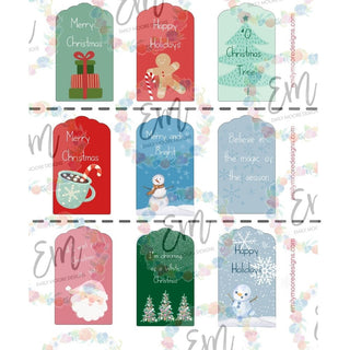 Holiday Gift Tags (FREE DOWNLOAD)