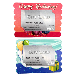 Birthday Gift Card Holders (4 ct.)