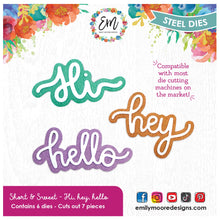Hi, hey, hello Word Dies - Short & Sweet