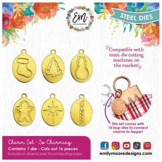 So Charming - Ornament Charm Die Set