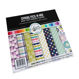 Spring Pick-n-Mix Patterned Paper (6x6)
